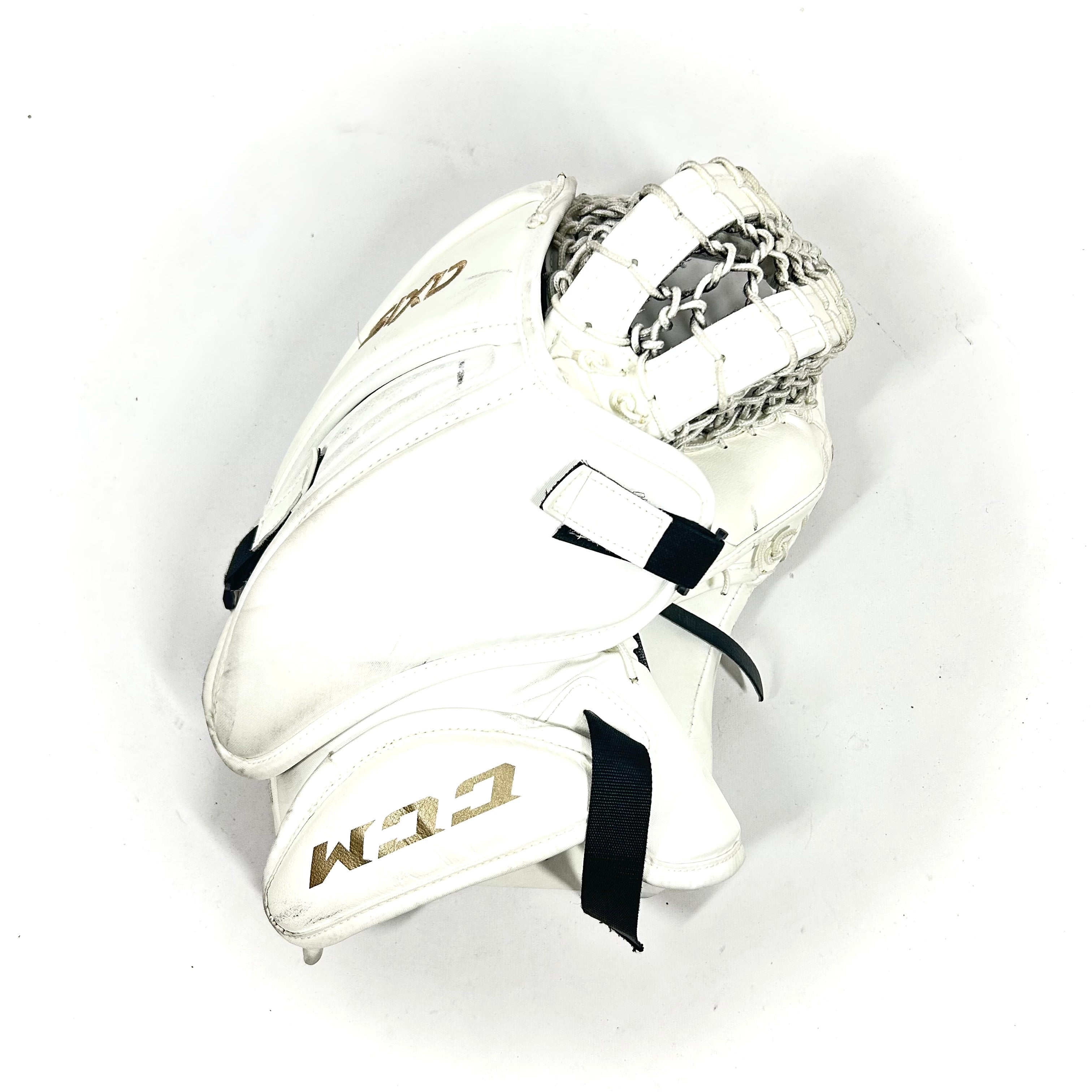 CCM AXIS - Gant de gardien de but Pro Stock d'occasion (blanc) n° 2